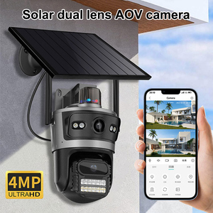 Outdoor 4mp <b>Solar</b> <b>Camera</b> <b>Security</b> 24 Hours Online Auto Tracking 4g Sim Card <b>Solar</b> Smart Cctv <b>Camera</b> - Product Image 2