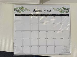 Calendrier 2026 Janvier 2027 Juin Grand Planificateur Mensuel de Bureau avec Protections d'Angle et Amples Espaces de Notes pour la Maison et le Bureau - Product Image 2