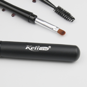 Keli Prix d'usine bon marché Ensemble de pinceaux tout-en-un noir à étiquette privée Maquillage en assurance qualité - Product Image 5