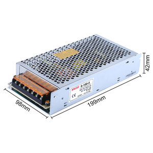 Alimentatore switching ad alta corrente MWISH S-100-5 100W 5V 20A Mini SMPS per display LED e controllo industriale - Product Image 2