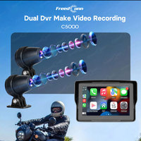 Freedconn C5000 Navigation Moto CarPlay DVR pour écran 5 pouces 480P Moniteur Android Auto sans fil étanche