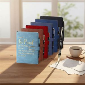 Premium Thick Paper A5 <b>Dotted</b> Grid 2026 Custom Hardcover Journal Planner <b>Notebook</b> - Product Image 4