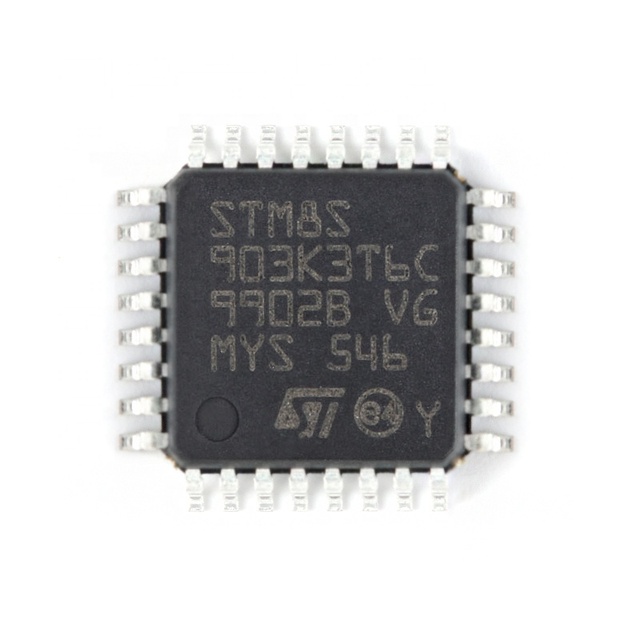 New Original IC 16MHz 8KB Flash Memory 8bit Microcontroller MCU LQFP32 STM8S903K3T6C