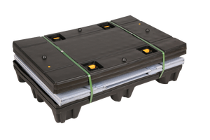 Contenedor de paleta plegable a granel grande Caja de paleta de plástico plegable - Product Image 5