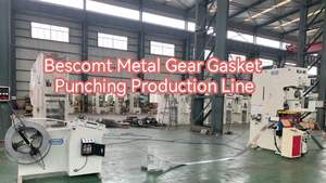 Machine <span class=keywords><strong>de</strong></span> fabrication <span class=keywords><strong>de</strong></span> joints <span class=keywords><strong>de</strong></span> <span class=keywords><strong>culasse</strong></span> automatique Tôle d'acier <span class=keywords><strong>pour</strong></span> métal Poinçonneuse <span class=keywords><strong>de</strong></span> joints plats avec moule - Product Image 3