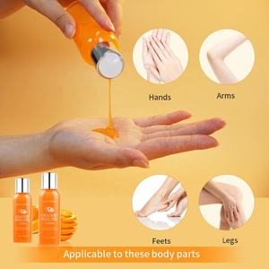 PEAUAMIE Loción <span class=keywords><strong>exfoliante</strong></span> de naranja, 100ml, <span class=keywords><strong>exfoliante</strong></span> corporal con vitamina C, elimina la piel muerta, blanqueador, hidratante - Product Image 5