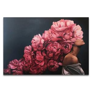 CHENISTORY DZ3054 Pittura a Olio Fai-da-Te all'Ingrosso, Dipingi con i Numeri, Arte Murale Personalizzata con Ragazza tra i Fiori su Tela per Soggiorno - Product Image 1