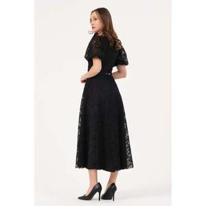 Haut décontracté polyvalent noir pour femme DANS, modèle 1592, coupe confortable, tailles 36-42 pour un usage quotidien - Product Image 3