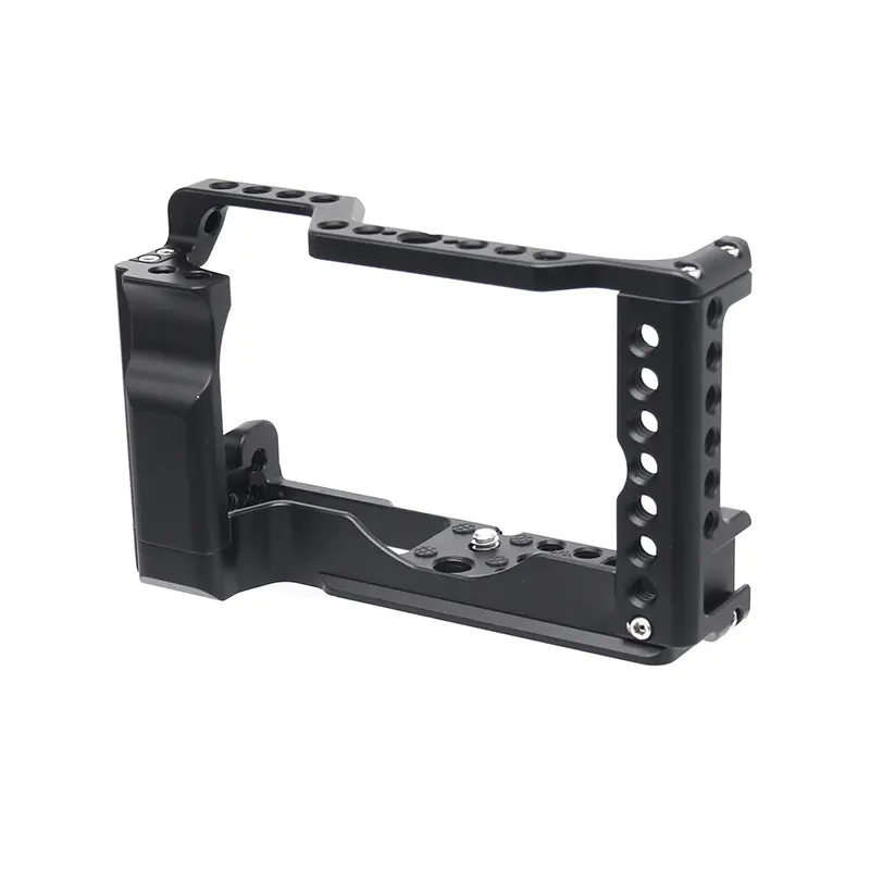 Easy Hood Cage for Canon EOS M50 /M50 II /M5 Camera, Aluminum Vlogging Video Film Movie Making Rig Stabilizer with Handgrip, 1/4 3/8 Inch Scr 並行輸入 Canon EOS M6 Mark II Hood Camera Cage - Vlogging \u0026 Filmmaking