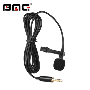 Cablato professionale stile lavalier metallo clip microfono adatto per smartphone live streaming registrazione, comodo e veloce - Product Image 4