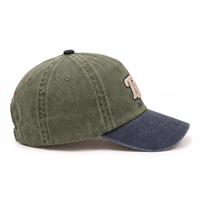 Casquette de baseball décontractée rétro en coton délavé, logo brodé personnalisé, profil bas, non structurée, 5 panneaux, style Dad Hat, OEM ODM