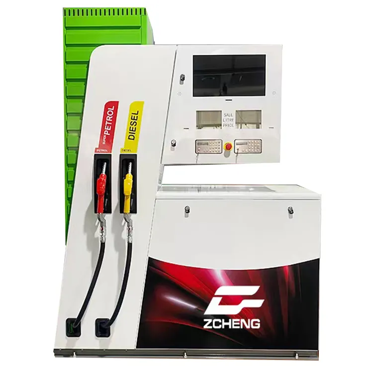 Keyan Libya etiopia pompa benzina dispenser carburante con 2 ugelli 4 ugelli