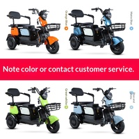 Vente directe usine Nouveau Tricycle Électrique X3 Conforme aux Normes Nationales, Scooter de Transport Ouvert pour Femmes et Enfants, Charge Utile 200-300kg