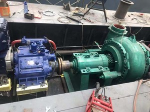 Bomba de Lodos Horizontal Centrífuga de Una Etapa, Anticorrosiva y Resistente al Desgaste HR-ZJQ-50-3, Bombas de Agua para Minería de Arena - Product Image 2