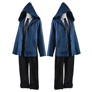 <strong>Chainsaw</strong> <strong>Man</strong> Mitaka Asa Cosplay Costume Outfits <strong>Shirt</strong> Tie Short Wig Neck Ring Women Anime Uniform Halloween - Product Image 3