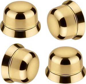 Pcs <b>Purse</b> Feet For Handbags Magnetic Feet For Handbags Premium Metal Magnetic Bag Feet Protectors No Hole Design Handbag Heels F - Product Image 1