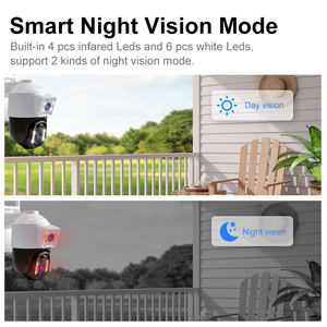 Caméra sans fil alimentée par batterie avec chargeur solaire et alertes intelligentes sur téléphone, capteur PIR et surveillance à distance - Product Image 2