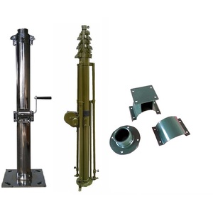 <span class=keywords><strong>Mât</strong></span> télescopique à manivelle extérieur <span class=keywords><strong>pour</strong></span> <span class=keywords><strong>antenne</strong></span> CCTV, <span class=keywords><strong>antenne</strong></span> Yagi, parafoudre - Product Image 4