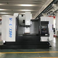 Machine de fraisage verticale CNC VMC 1580 fabriquée en Chine avec broche BT40, système de commande GSK, pour le traitement de métaux lourds