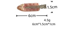 Vente en gros de pinces à cheveux en acétate rose avec strass, pinces à cheveux papillon scintillantes sans plis, pinces à cheveux personnalisées pour femmes