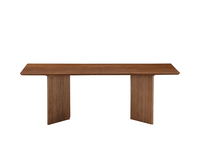 Massivholz Rosenholz Esstisch Mit 4 Stehenden Schmetterlingsbeinen Langer Tisch Einfacher Moderner Holz-Esstisch