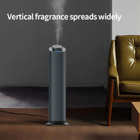 Humidificateur de diffuseur d'arôme sans eau d'huile essentielle de grande capacité au sol commercial aromathérapie multifonctionnelle Timable