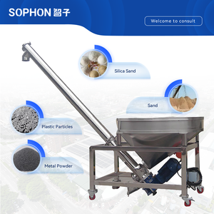 Sograin fabrika fiyat tahıl hazne hacimsel taşınabilir vida besleyici konveyör sistemi ile endüstriyel toz Spiral besleyici makinesi - Product Image 5