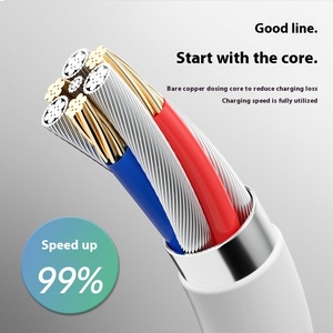 <span class=keywords><strong>Cable</strong></span> de carga Rohs 1A de cobre puro de 9mm <span class=keywords><strong>tipo</strong></span> <span class=keywords><strong>C</strong></span>, <span class=keywords><strong>Cable</strong></span> de carga USB a <span class=keywords><strong>tipo</strong></span> <span class=keywords><strong>C</strong></span>, <span class=keywords><strong>Cable</strong></span> de datos para <span class=keywords><strong>Huawei</strong></span> Android - Product Image 4
