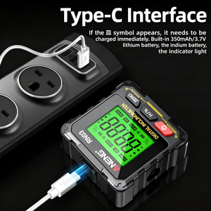 Inclinomètre numérique RN03, mesureur d'angle, niveau automatique rechargeable - Product Image 4