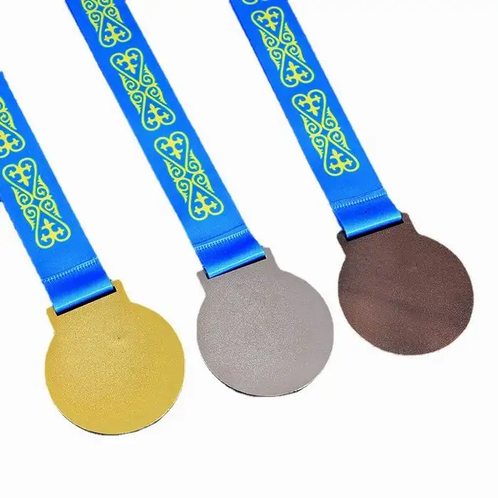 Medaglie personalizzate in metallo medaglia per il vincitore in lega di zinco metallo personalizzato oro argento bronzo medaglie premio medaglie