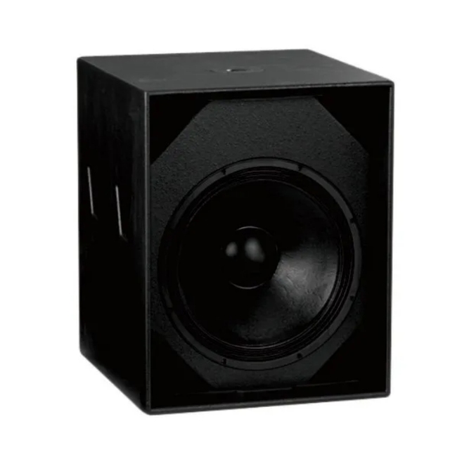 Professional 18-Inch High Sensitivity 8ohm Subwoofer 33Hz-300Hz 600W RMS MDF Cabinet Eco-Friendly Durable DJ Stage Audio Speaker
