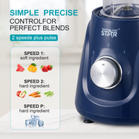 WINNING STAR ST-5922 Mixeur-blender pour smoothies, mini mixeur pour aliments, moulin à épices, blender 2 en 1 pour la maison