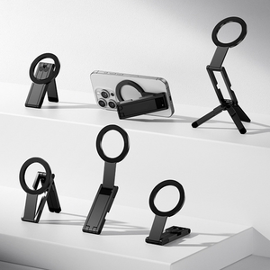 Portable Flexible Telescopic Aluminium Magnetic Holder for Mobile Phone Adjustable Tripod Stand <b>Live</b> <b>Streaming</b> Video Recording - Product Image 1