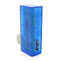 Digital USB móvil de la energía de corriente de carga tensión probador del metro de cargador Mini USB digital voltímetro amperímetro
