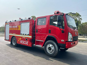 Nuevo Camión de Bomberos SHACMAN 4x4 con Tracción en las Cuatro Ruedas, 6000L de Gran Capacidad, para Rescate en Montaña y Áreas Remotas - Product Image 4