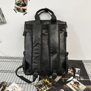 New Fashion Large Capacity <b>Backpack</b> Men Casual Travel School Bag Trendy Waterproof Polyester College Students Laptop <b>Backpack</b> - Product Image 5