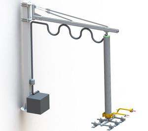 Baru Manipulator pneumatik pengangkat vakum sistem pengangkat kerekan vakum inovatif - Product Image 2