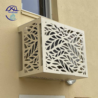 Housse décorative pour climatiseur extérieur, accessoires pour mini-split, housse imperméable pour pompe à chaleur, forme rectangulaire, style contemporain