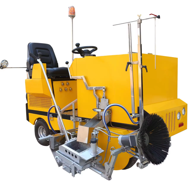 Thermoplastic Road Marking Machine Equipment Seat Booster Road Painting Equipment Intelligent Multi-function Driving Type