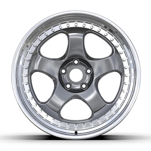 Jantes de voiture de course 18 19 20 21 22 23 24 pouces 5 étoiles 5x112 Noir Blanc Jantes en alliage d'aluminium forgé à profil profond pour <span class=keywords><strong>Audi</strong></span> A8 BMW Benz - Product Image 6