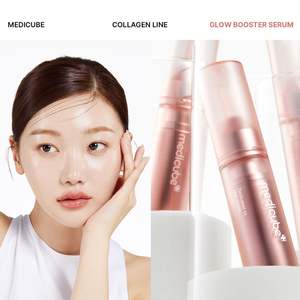 MEDICUBE Collagen Glow Booster <b>Serum</b> 15ml - Herbal Whitening <b>Serum</b> with Hyaluronic Acid for Instant Radiance - Glow Secret - Product Image 5