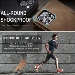 <span class=keywords><strong>Caseme</strong></span> เคส PU ธุรกิจ,เคสโทรศัพท์พับได้อเนกประสงค์พร้อมที่ใส่นามบัตรกระเป๋าสตางค์สำหรับ <span class=keywords><strong>iPhone</strong></span> 14 13 <span class=keywords><strong>12</strong></span> Pro Max - Product Image 4