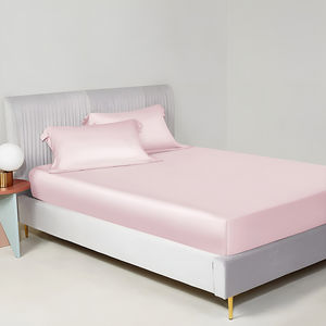 Topkwaliteit 22Momme Flat Sheet Set 100% Pure Moerbei Zijde Ijs Zijde Dekbedovertrek - Product Image 2