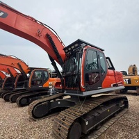 Excavadora Usada Doosan DX225LCA de Alta Calidad, Componentes Principales Intactos, Sin Fugas de Aceite, para Movimiento de Tierras y Construcción de Carreteras