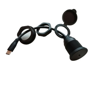 PE loại C thẳng nữ để nam ổ cắm với bìa & Dây phiên bản 3.0/3.2 phía trước gắn lá chắn ổ cắm - Product Image 4