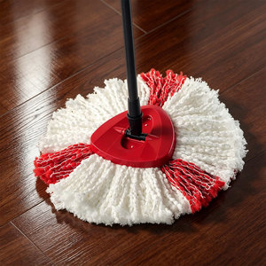 Tête de balai serpillère triangulaire en microfibre de rechange pour balai essoreur O-Cedar <span class=keywords><strong>Vileda</strong></span> EasyWring, recharge de balai rotatif lavable - Product Image 2