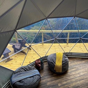 Lujo Romántico Impermeable Cúpula Casa Oxford Tela Glamping Safari Tienda Con Baño - Product Image 6