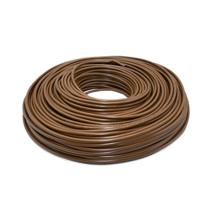 สายเคเบิลลวดไฟฟ้าแกนเดี่ยวสีน้ำตาล FS17 1.5mm ² ยาว100ม. สายทองแดงแบบควั่นเกลียวสำหรับการใช้งานเหนือศีรษะแบบเปลือย - Product Image 2