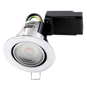 <span class=keywords><strong>Spot</strong></span> LED encastré fixe, résistant au feu, SMD, dimmable, pour plafond, idéal pour la maison et le bureau - Product Image 2