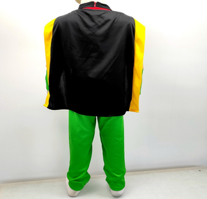 <span class=keywords><strong>Costume</strong></span> da Supereroe <span class=keywords><strong>Robin</strong></span> per Bambini, Tuta Intera con Mantello per Halloween, Outfit Adatto all'Età per Ragazzi - Product Image 4